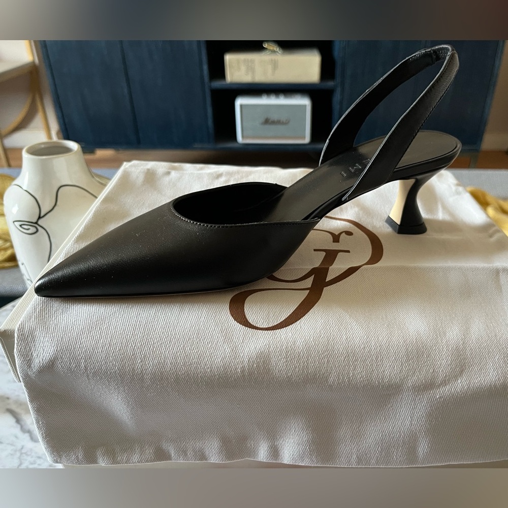 M. gemi Mia Due 55mm Slingbacks - black (SZ 6.5)